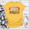 Getting Lit Fall Candles - Adult & Kids T-Shirts, Sweatshirts & Hoodies apparel design preview 1