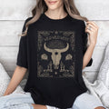 Wild West, Skull, Cattle, Cowboy, Cowgirl, - Adult & Kids T-Shirts, Sweatshirts & Hoodies apparel design preview 1