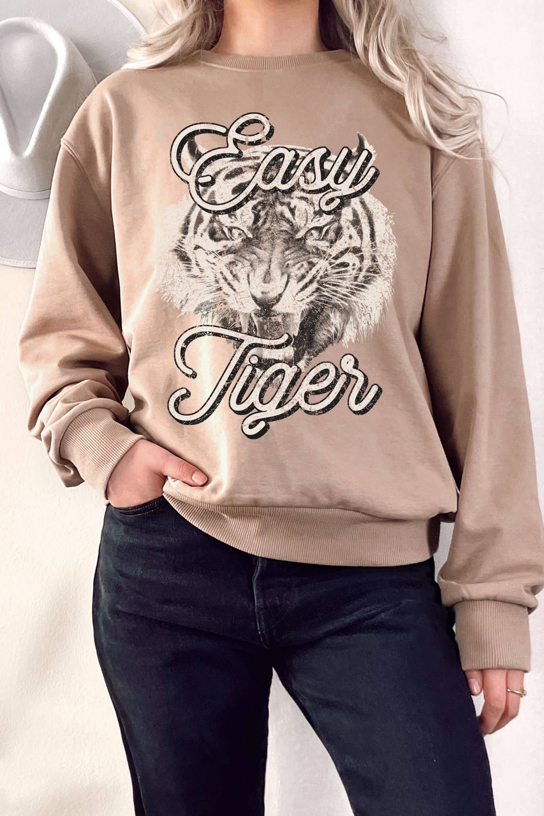 Easy Tiger Graphix Terry - Adult & Kids T-Shirts, Sweatshirts & Hoodies apparel design preview 1