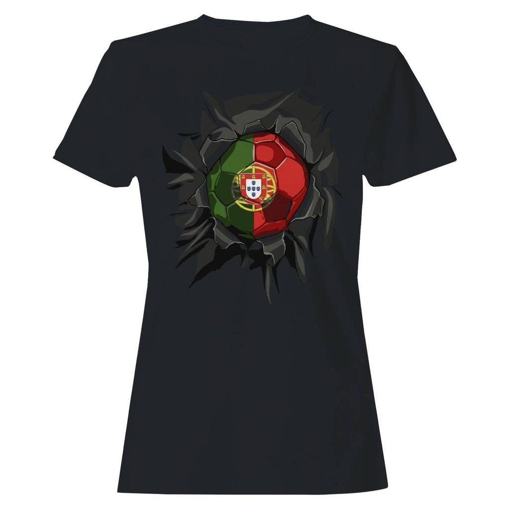 Portugal Soccer Crest Women's - Adult & Kids T-Shirts, Sweatshirts & Hoodies apparel design preview 1