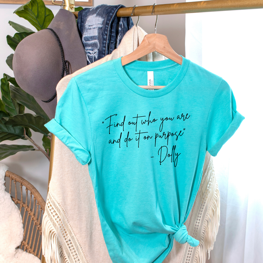 Dolly Quote Graphic - Adult & Kids T-Shirts, Sweatshirts & Hoodies apparel design preview 1