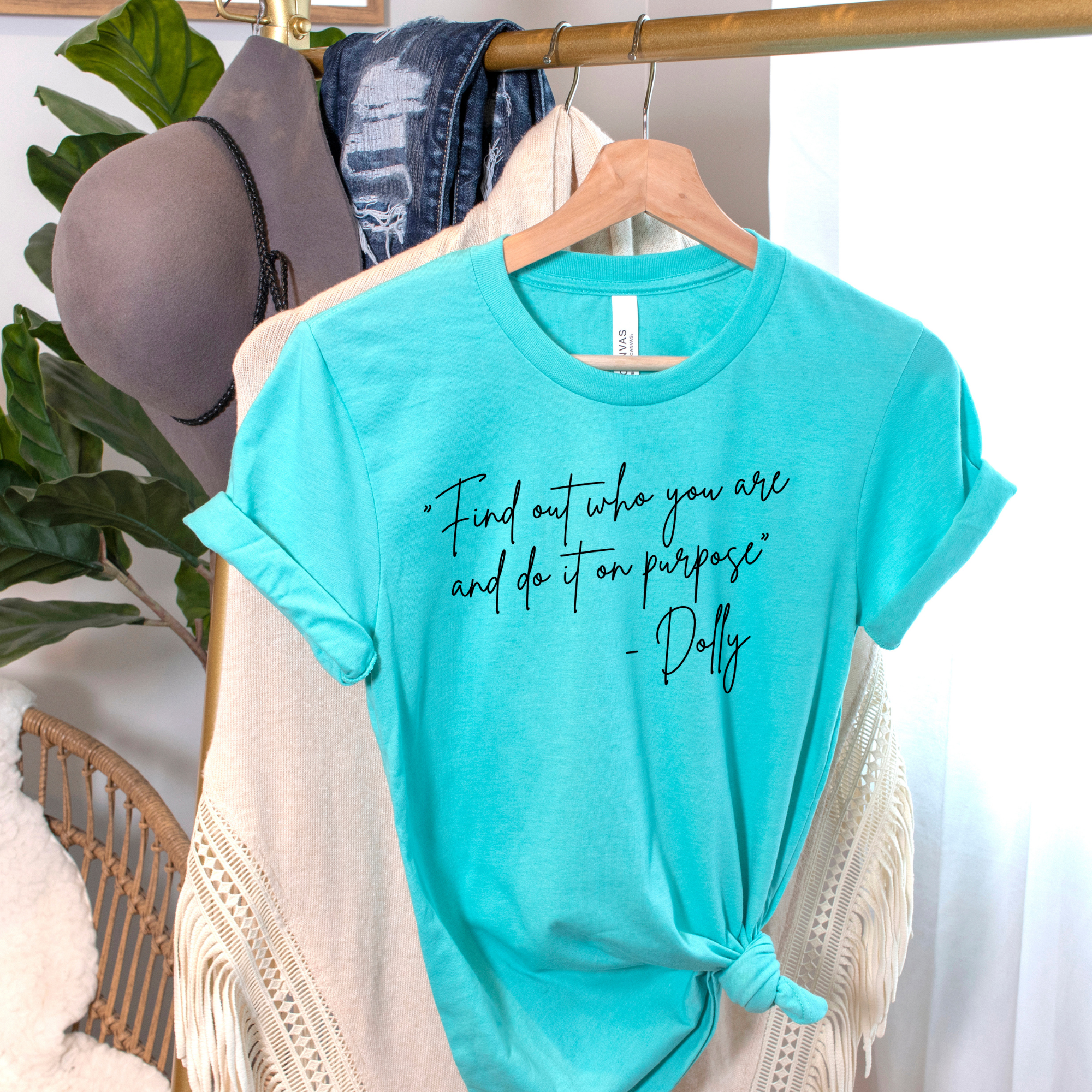 Dolly Quote Graphic - Adult & Kids T-Shirts, Sweatshirts & Hoodies apparel design preview 1