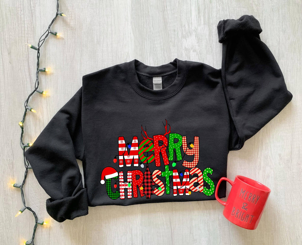 Womens Merry Christmas Holiday Gift Wear - Adult & Kids T-Shirts, Sweatshirts & Hoodies apparel design preview 1