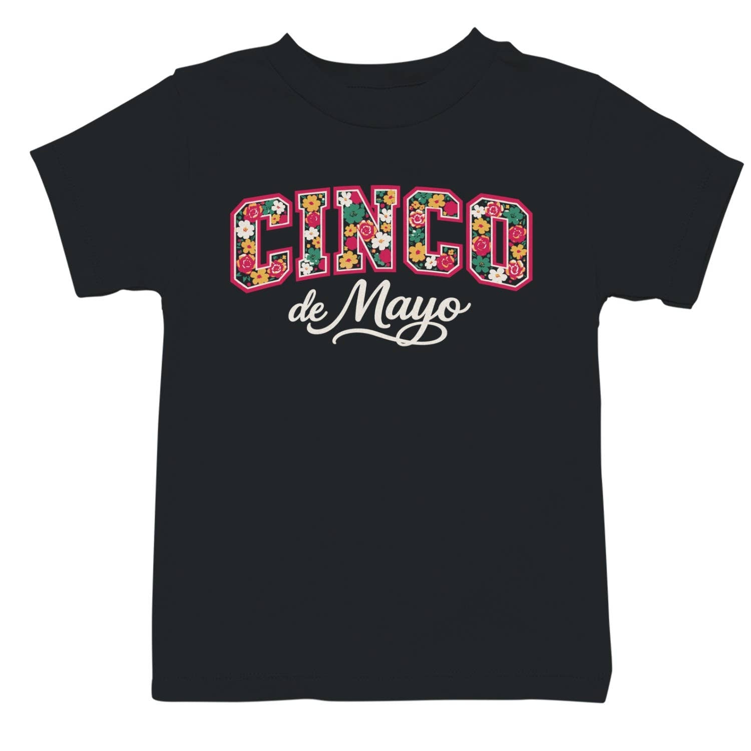 Cinco De Mayo Floral Fiesta - Adult & Kids T-Shirts, Sweatshirts & Hoodies apparel design preview 1