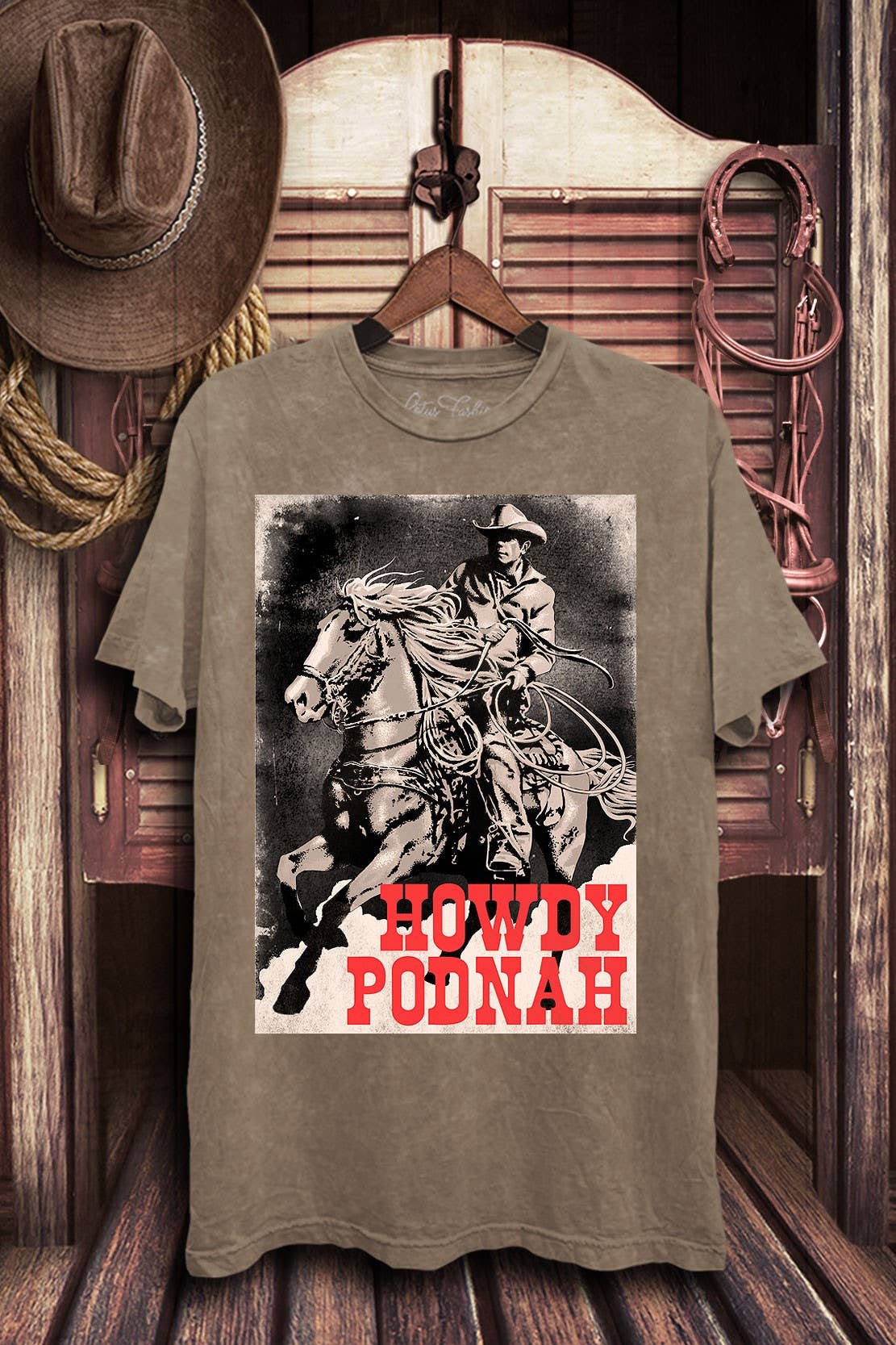 Howdy Podnah Graphic Top - Adult & Kids T-Shirts, Sweatshirts & Hoodies apparel design preview 1