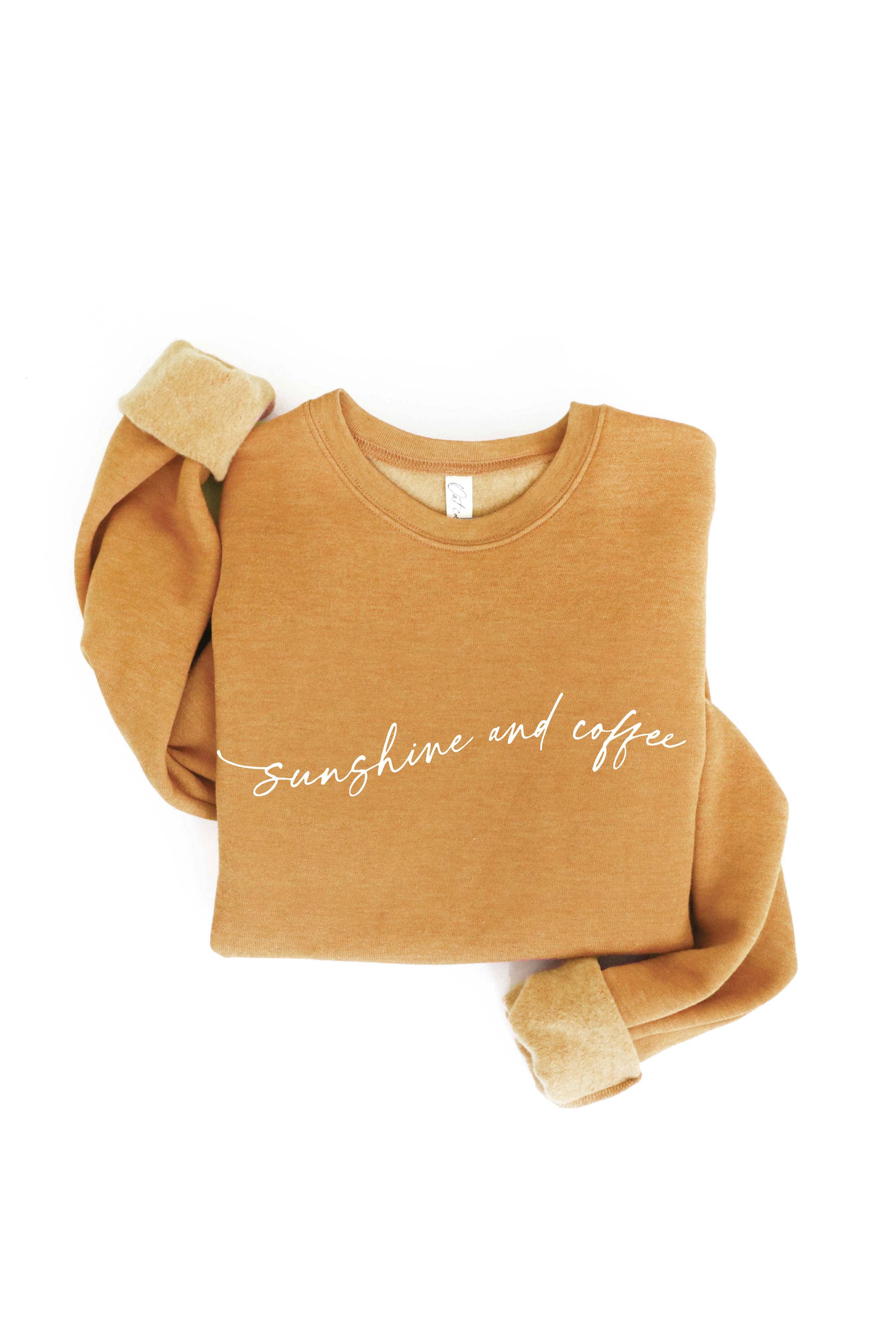 Sunshine and Coffee Graphic - Adult & Kids T-Shirts, Sweatshirts & Hoodies apparel design preview 1