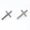 Gold-Dipped Brass Cross Earring - Adult & Kids T-Shirts, Sweatshirts & Hoodies apparel design preview 1