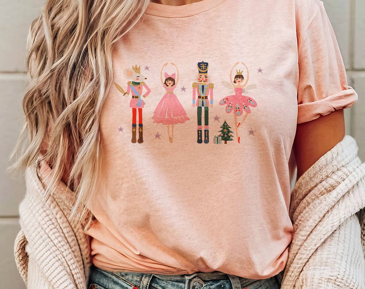 Nutcracker Ballet Christmas Holiday - Adult & Kids T-Shirts, Sweatshirts & Hoodies apparel design preview 1