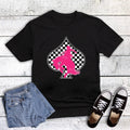 Western Cowboy Checked Spade Graphic - Adult & Kids T-Shirts, Sweatshirts & Hoodies apparel design preview 1
