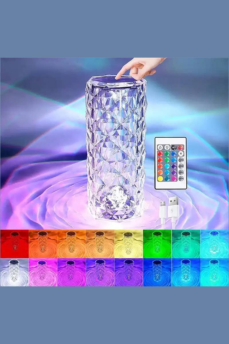 .0212 Crystal Desk Lamp Accent 16 Colors SI-25693 - Adult & Kids T-Shirts, Sweatshirts & Hoodies apparel design preview 1