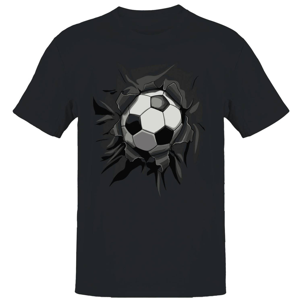 Soccer Breaking Through Art Men's - Adult & Kids T-Shirts, Sweatshirts & Hoodies apparel design preview 1