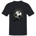 Soccer Breaking Through Art Men's - Adult & Kids T-Shirts, Sweatshirts & Hoodies apparel design preview 1