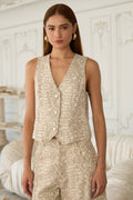 Cotton Twill Snake Print Vest - Adult & Kids T-Shirts, Sweatshirts & Hoodies apparel design preview 1