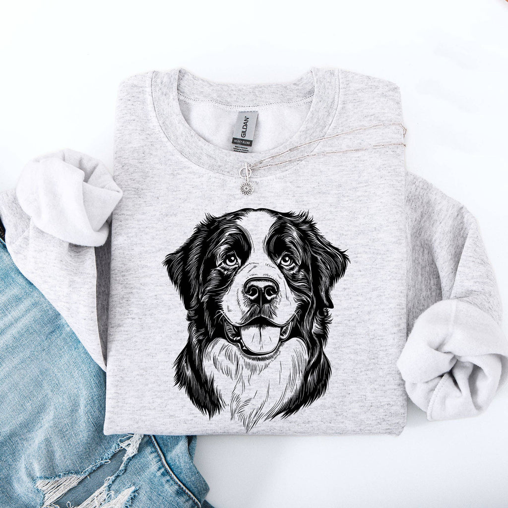 Bernese Mountain, Pet, Dog Breed - Adult & Kids T-Shirts, Sweatshirts & Hoodies apparel design preview 1