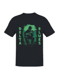 Delta Blues Guitarist Art Print Men's - Adult & Kids T-Shirts, Sweatshirts & Hoodies apparel design preview 1