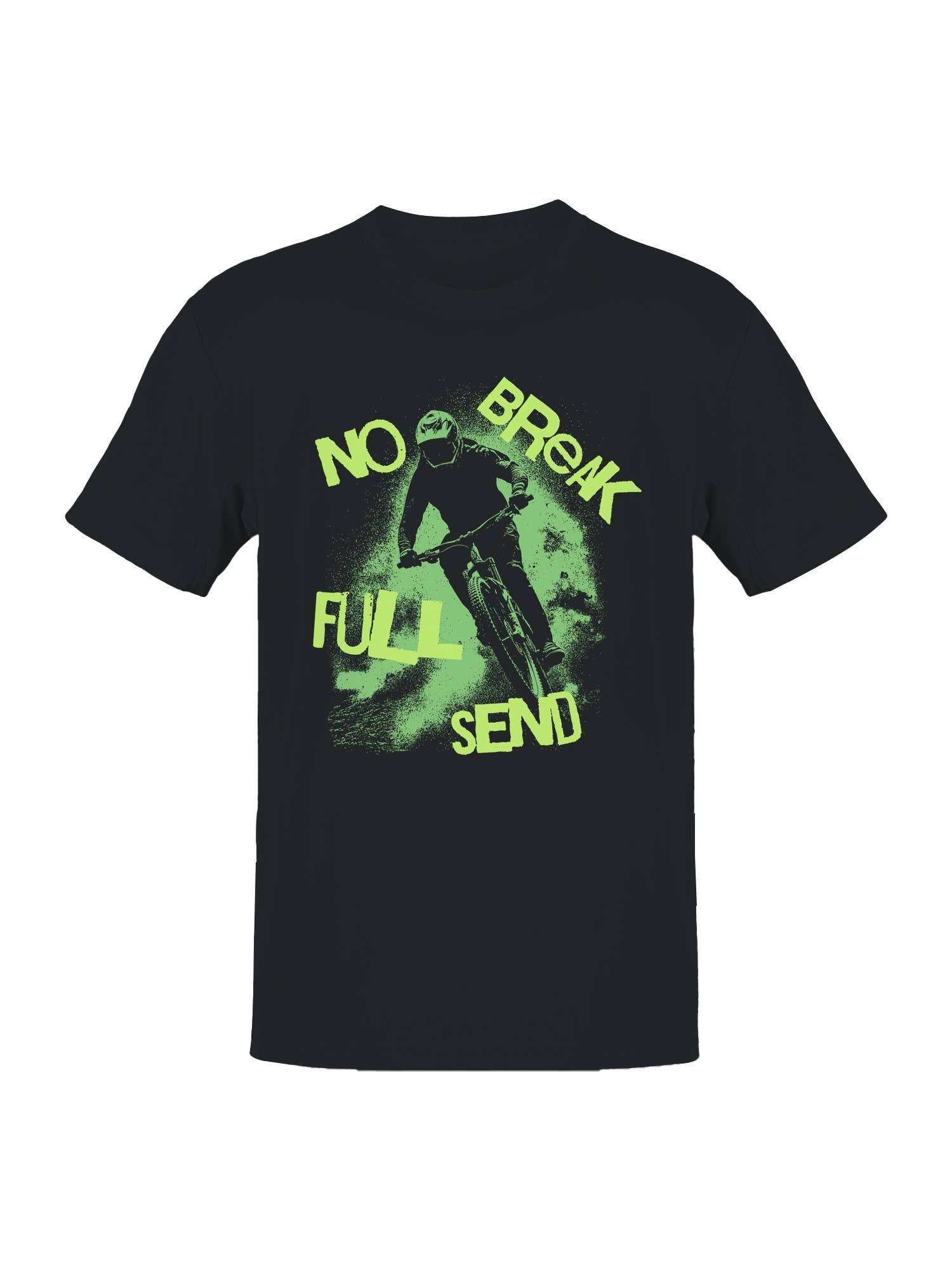 Full Send No Break Bmx Design Men's - Adult & Kids T-Shirts, Sweatshirts & Hoodies apparel design preview 1
