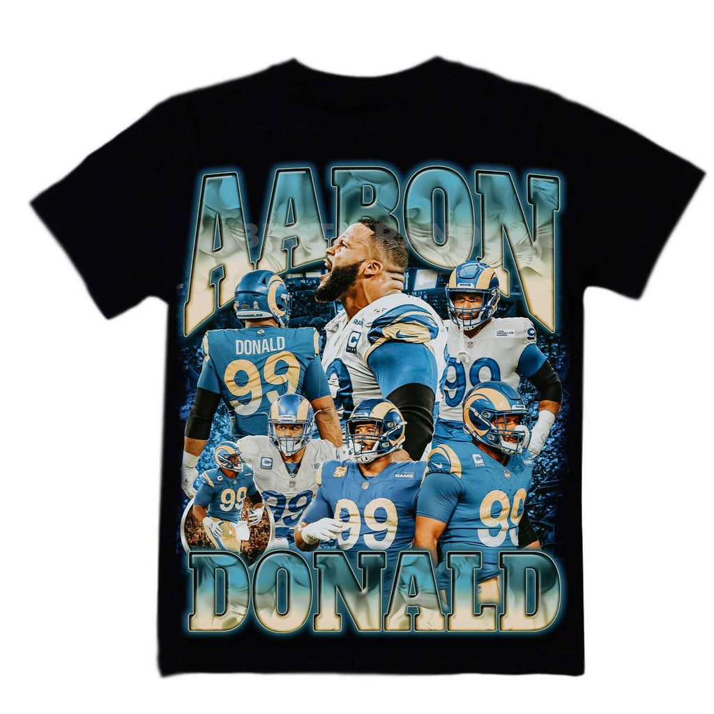 Aaron Donald Graphic Design For Fans and Collectors - Adult & Kids T-Shirts, Sweatshirts & Hoodies apparel design preview 1