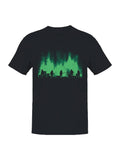 Electric Rock Concert Silhouette Men's - Adult & Kids T-Shirts, Sweatshirts & Hoodies apparel design preview 1