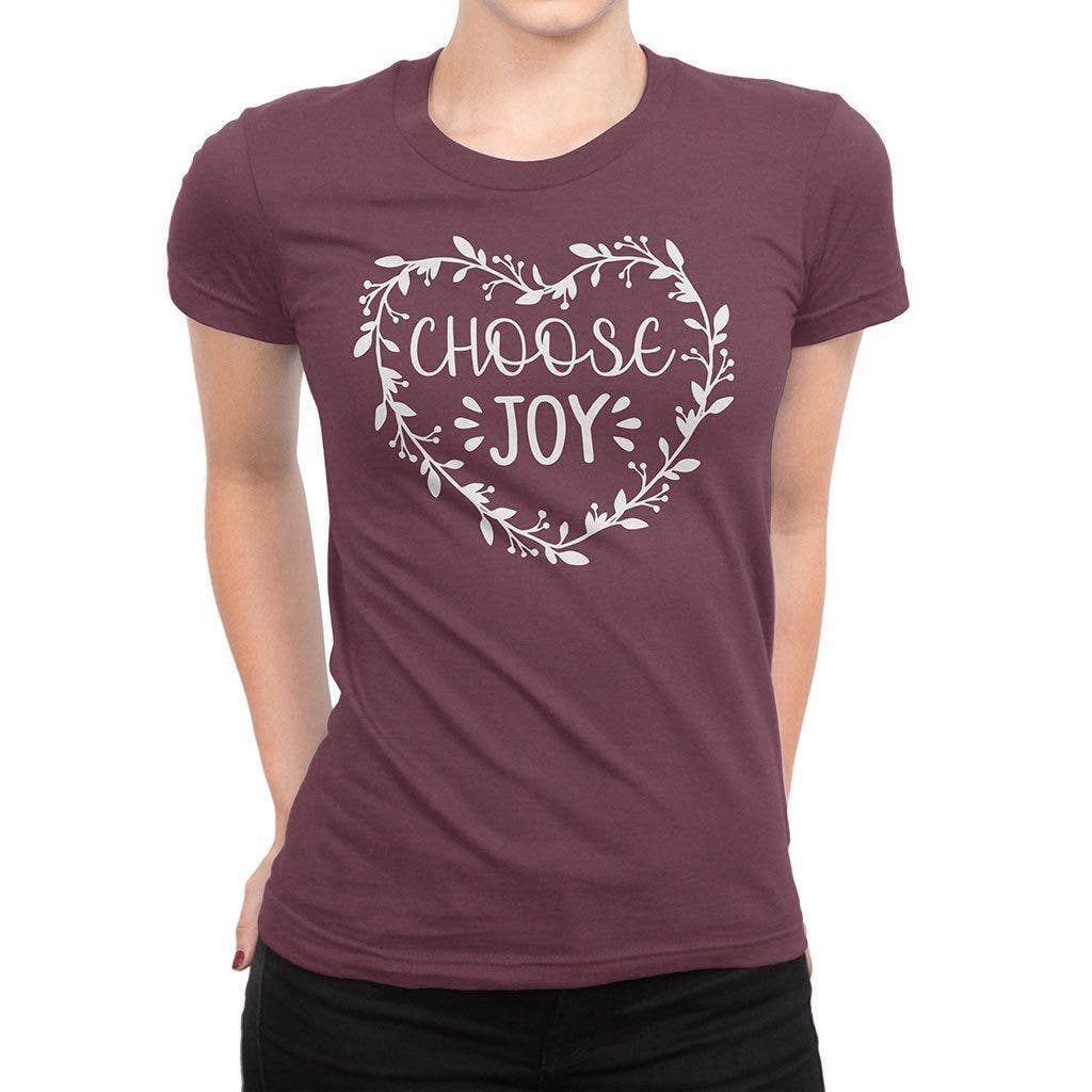 Choose Joy Graphic Junior Cut - Adult & Kids T-Shirts, Sweatshirts & Hoodies apparel design preview 1