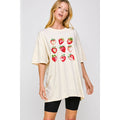 Strawberry Graphic Oversized - Adult & Kids T-Shirts, Sweatshirts & Hoodies apparel design preview 1