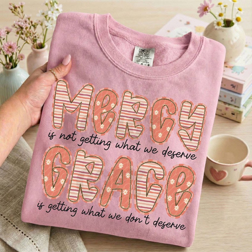 Mercy and Grace - Adult & Kids T-Shirts, Sweatshirts & Hoodies apparel design preview 1