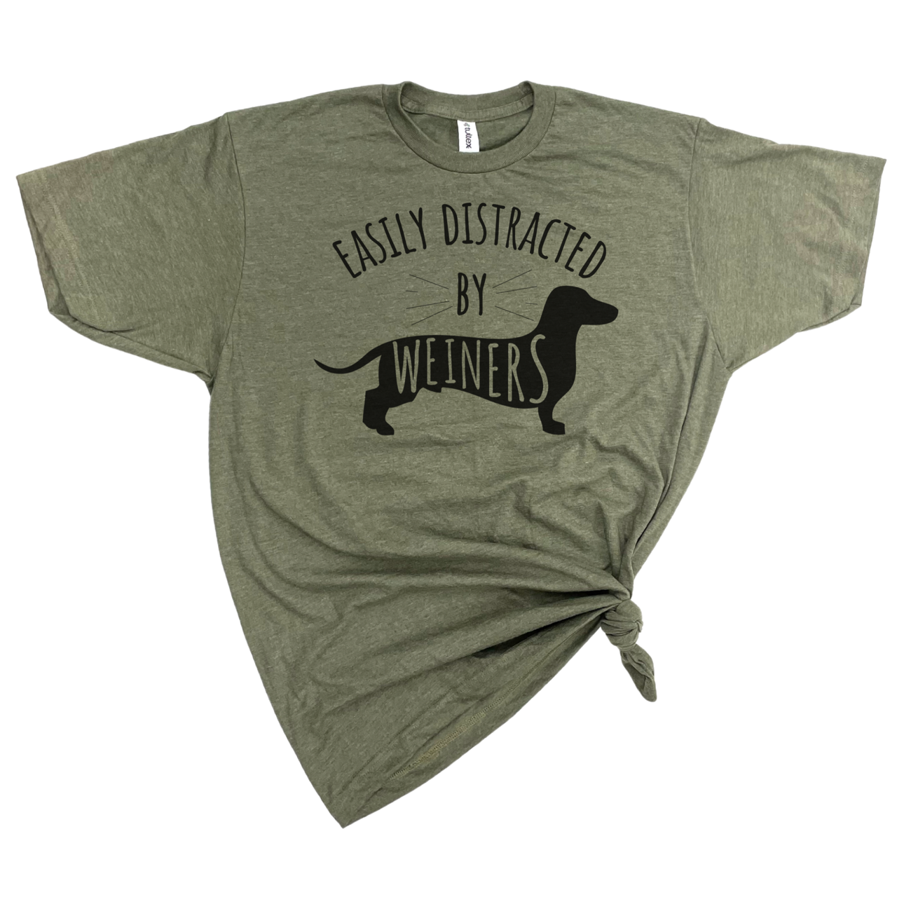 Easily Distracted By Wieners - Adult & Kids T-Shirts, Sweatshirts & Hoodies apparel design preview 1