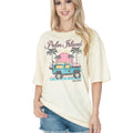 Unisex Oversized Palm Island - Adult & Kids T-Shirts, Sweatshirts & Hoodies apparel design preview 1