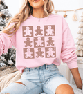 Checkered Gingerbread Multiple Color Options - Adult & Kids T-Shirts, Sweatshirts & Hoodies apparel design preview 1