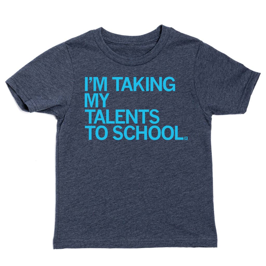 Taking My Talents To School Kids - Adult & Kids T-Shirts, Sweatshirts & Hoodies apparel design preview 1