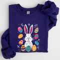 Retro Easter Bunny, Eggs, Cute - Adult & Kids T-Shirts, Sweatshirts & Hoodies apparel design preview 1