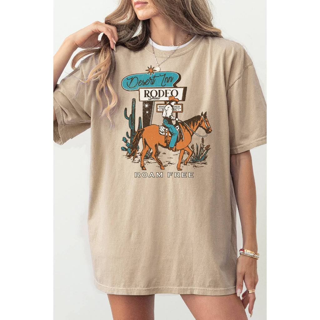 Desert Inn Roam Free Boots Oversized - Adult & Kids T-Shirts, Sweatshirts & Hoodies apparel design preview 1
