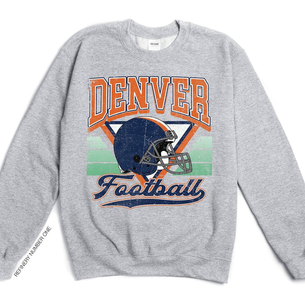 Denver Football, Season, Game Day, Sports - Adult & Kids T-Shirts, Sweatshirts & Hoodies apparel design preview 1