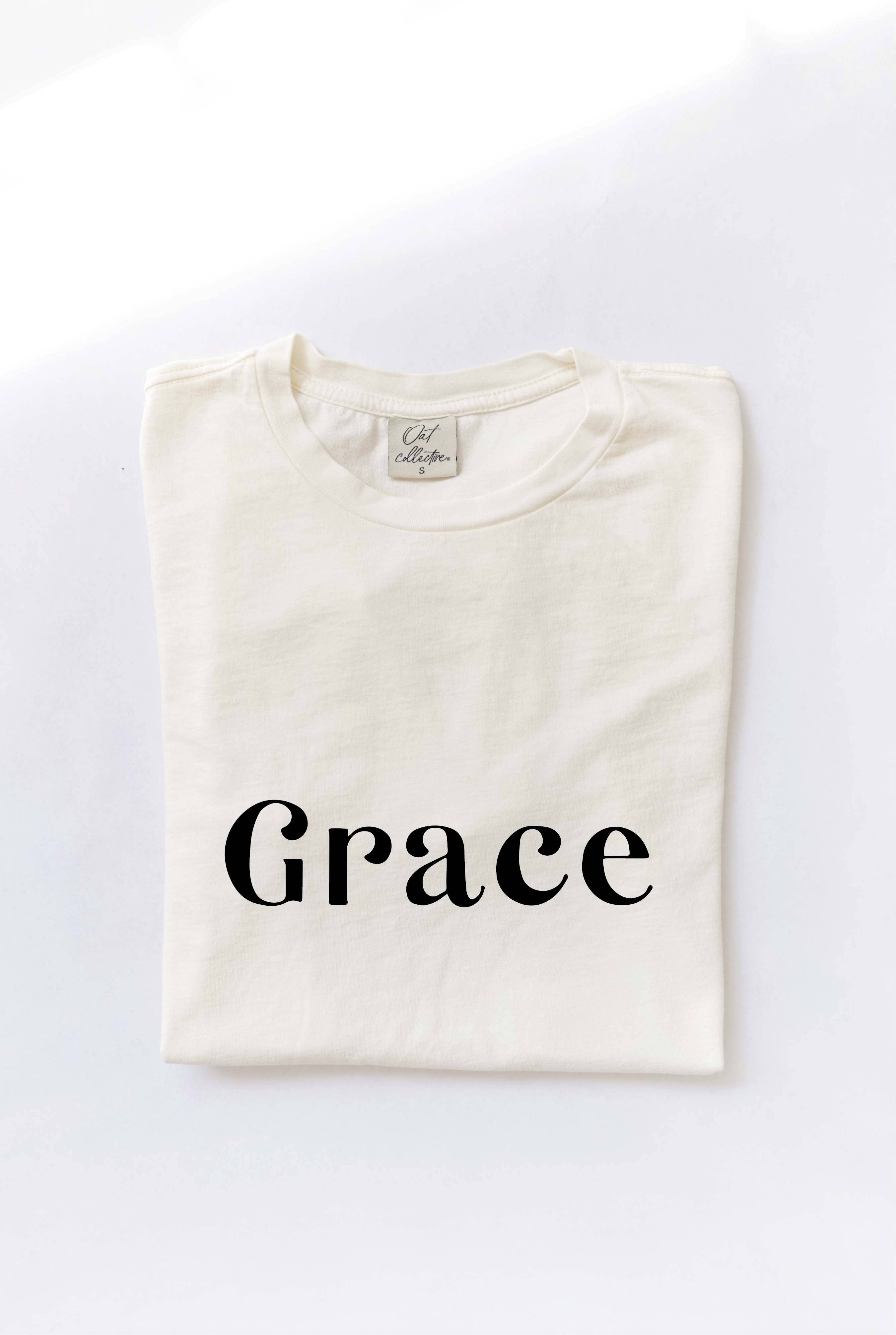 Grace Mineral Washed Graphic Top - Adult & Kids T-Shirts, Sweatshirts & Hoodies apparel design preview 1
