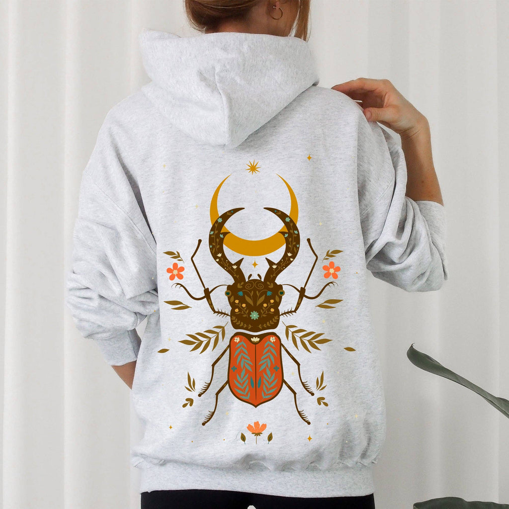 Mystical Animal, Fern, Botanical Floral - Adult & Kids T-Shirts, Sweatshirts & Hoodies apparel design preview 1