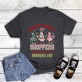 Christmas Jolliest Bunch of Shoppers Graphic - Adult & Kids T-Shirts, Sweatshirts & Hoodies apparel design preview 1