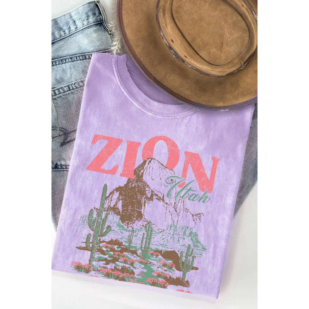 Zion National Park Utah Mineral Wash - Adult & Kids T-Shirts, Sweatshirts & Hoodies apparel design preview 1