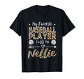 My Favorite Baseball Player Calls Me T-Shirt - Graphic Print for Adults - T-Shirt, Sweatshirt, Hoodie