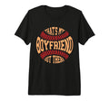 Proud Baseball Girlfriend Catchers Tri Blend T-Shirt - Graphic Print Unisex - T-Shirt, Sweatshirt, Hoodie