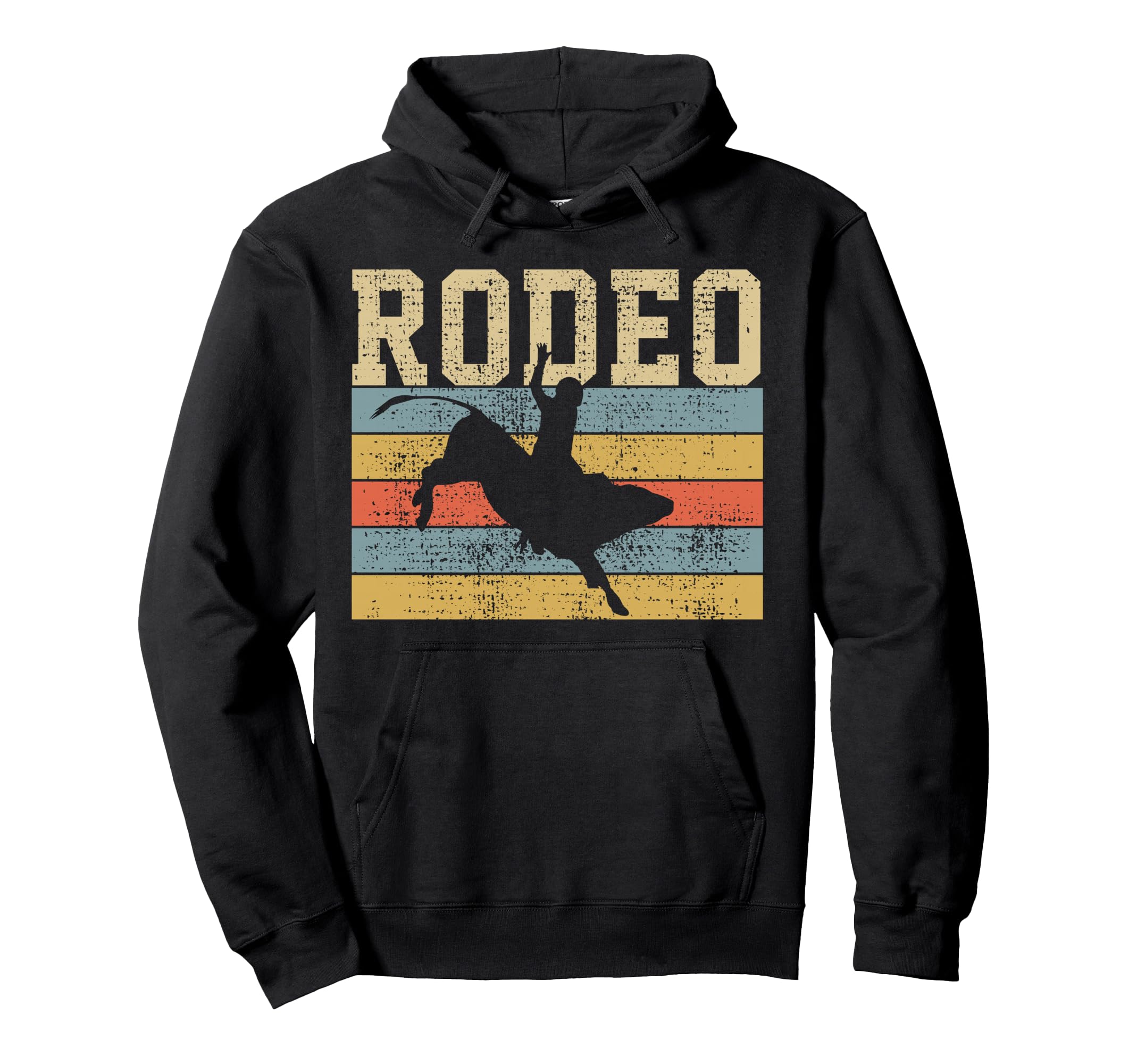 Rodeo Cowboy Gift Hoodie - Aesthetic Graphic Men Women - T-Shirt, Sweatshirt, Hoodie