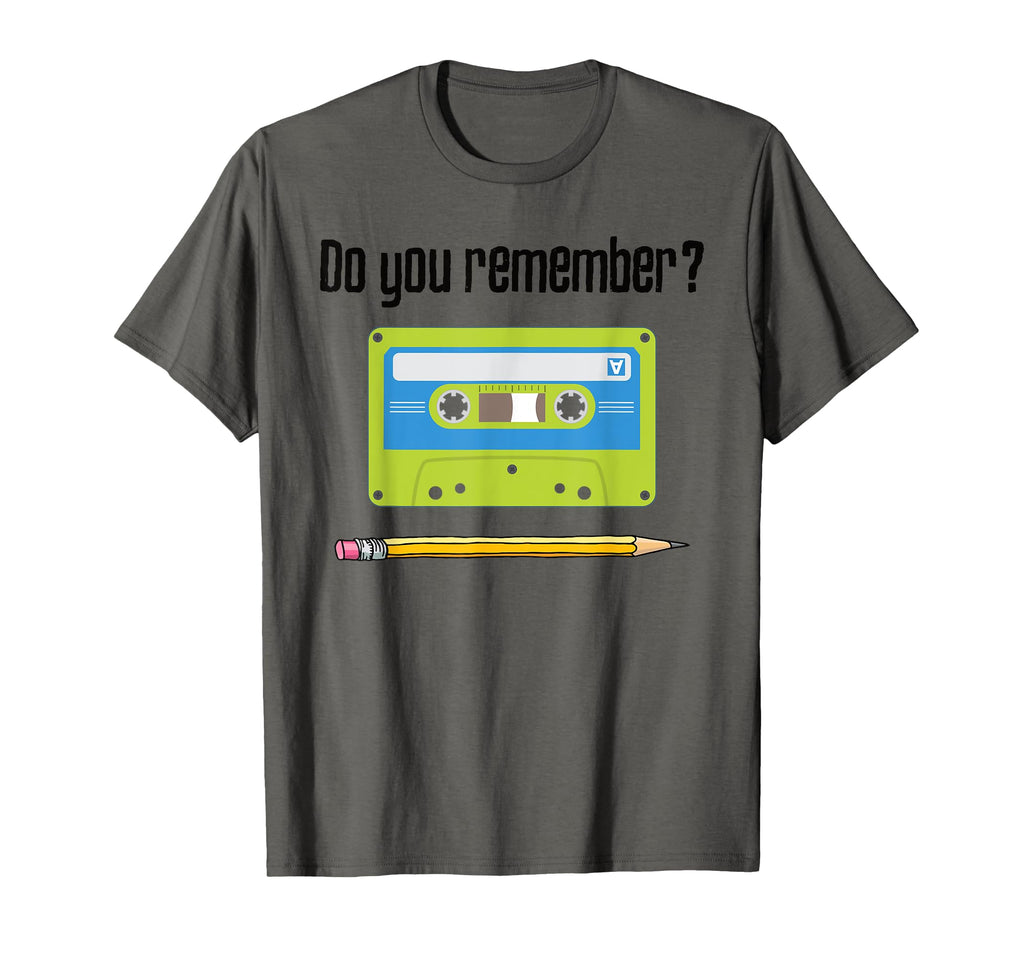 Cassette Tape Pencil Funny T-Shirt - Minimalist Print Men Women - T-Shirt, Sweatshirt, Hoodie