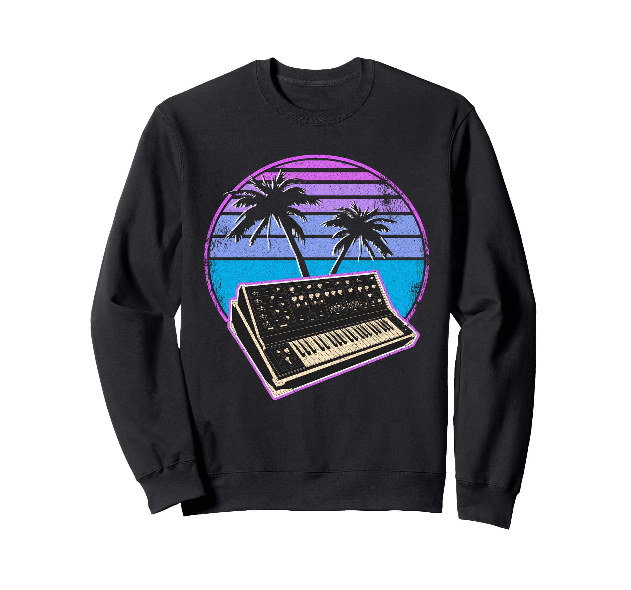 Synthwave Retrowave Pastel Goth Sweatshirt - Trendy Graphic for Adults - T-Shirt, Sweatshirt, Hoodie