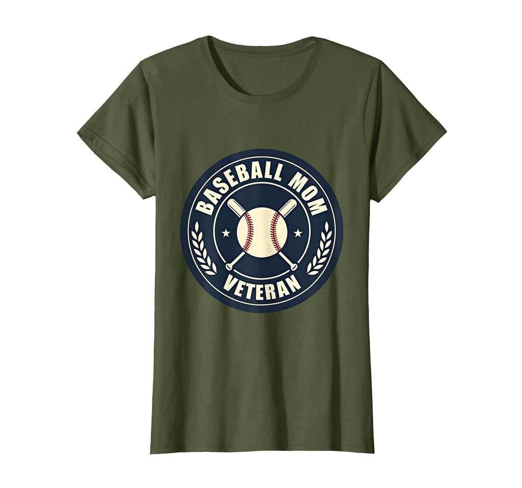 Baseball Mom Veteran Proud T-Shirt - Graphic Print for Adults - T-Shirt, Sweatshirt, Hoodie