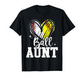 Ball Aunt Softball Baseball Aunt T-Shirt - Fun Novelty Design for Adults - T-Shirt, Sweatshirt, Hoodie