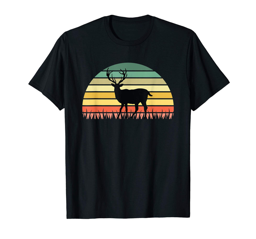 Deer Hunting Sunset T-Shirt - Custom Art Print for Adults - T-Shirt, Sweatshirt, Hoodie