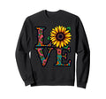 60S 70S Flower Power Hippy Groovy Love Sweatshirt - Novelty Apparel Unisex - T-Shirt, Sweatshirt, Hoodie