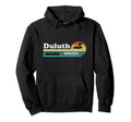 Duluth Minnesota Mn Distressed Hoodie - Casual Everyday Wear for Adults - T-Shirt, Sweatshirt, Hoodie
