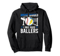House Divided I Only Raise Ballers Hoodie - Aesthetic Graphic Unisex - T-Shirt, Sweatshirt, Hoodie
