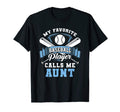 My Favorite Baseball Player Calls Me Aunt T-Shirt - Graphic Print Men Women - T-Shirt, Sweatshirt, Hoodie