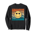 Boho Groovy Smile Kindergarten Sweatshirt - Fun Novelty Design for Adults - T-Shirt, Sweatshirt, Hoodie