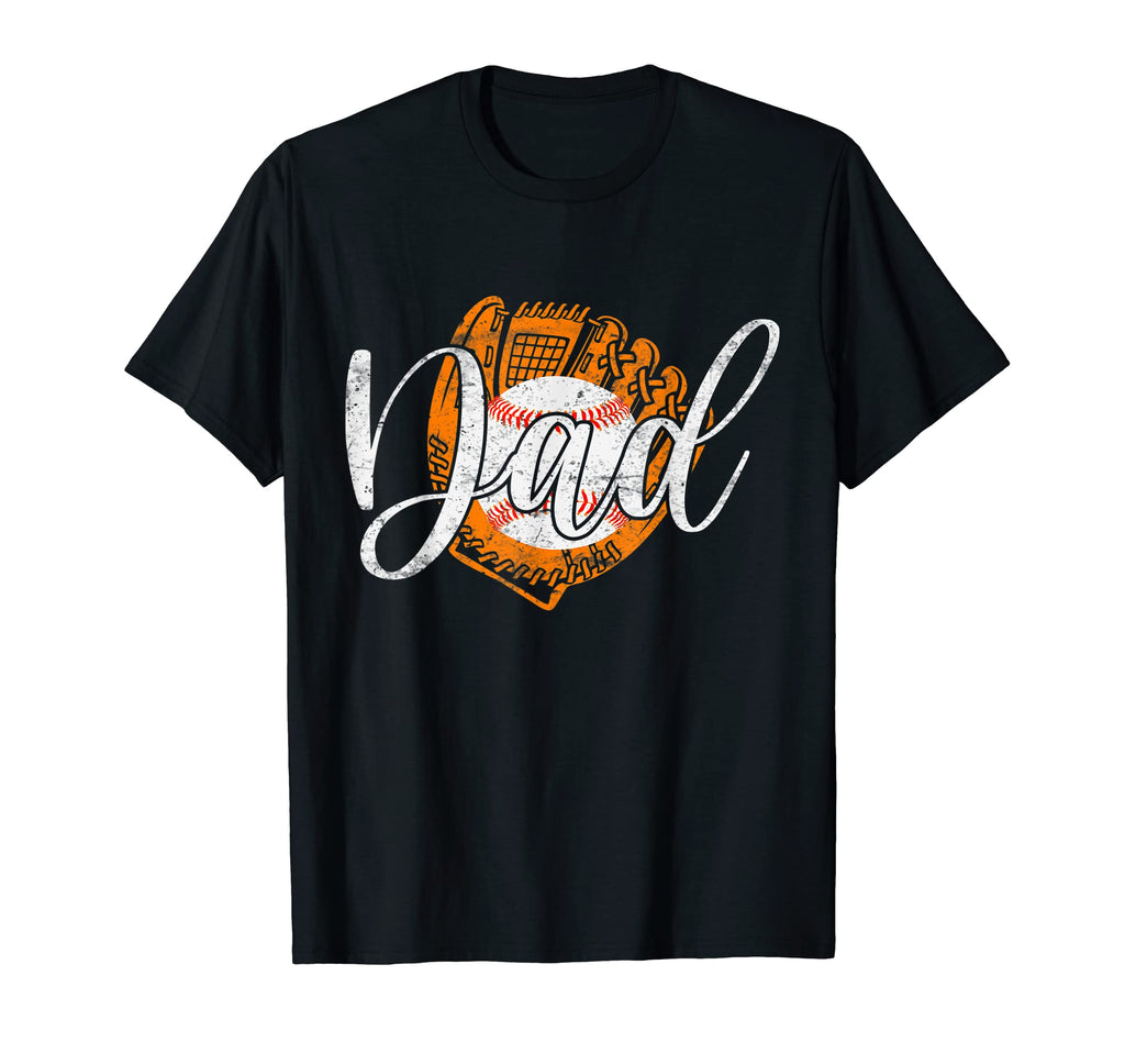 Funny Dad Life Softball Baseball Daddy T-Shirt - Minimalist Print Unisex - T-Shirt, Sweatshirt, Hoodie